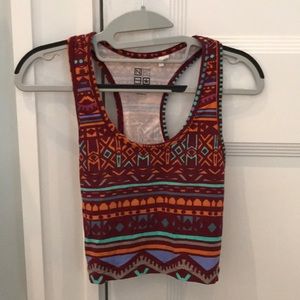 Colorful Crop Tank